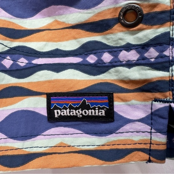 Girls Patagonia Costa Rica Baggies Shorts Size M - Picture 5 of 6